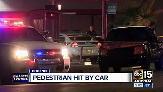 Pedestrian hit by car near 41st Street and McDowell Road