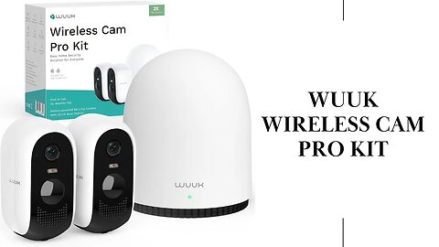 WUUK 2K Wireless Outdoor Security Camera Unboxing & Review