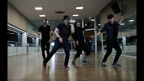 Dance crew pays tribute to Justin Timberlake's 'Can't Stop The Feeling'