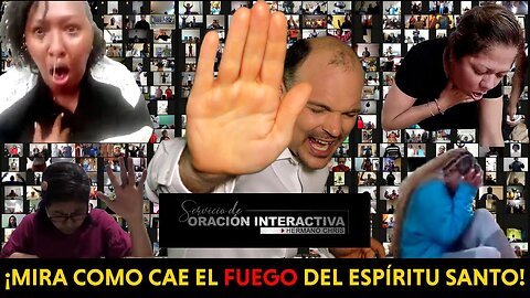 ¡El fuego del Espíritu Santo cae EN TODO EL MUNDO durante Oración Ungida! 🔥💥