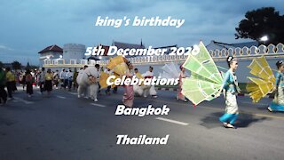 King's Birthday Celebration in Bangkok, Thailand