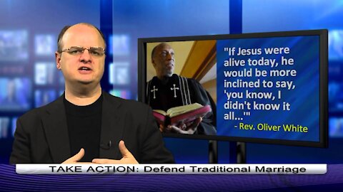 2013-04-05-Pastor: Jesus wrong about gay marriage - 1 min. - Dr. Chaps