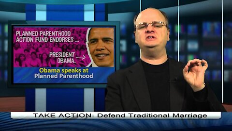 2013-05-08-Pres. Obama speaks at Planned Parenthood - 1 min. - Chaplain Klingenschmitt