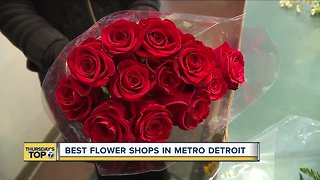Thursday's Top 7: Best flower shops in metro Detroit