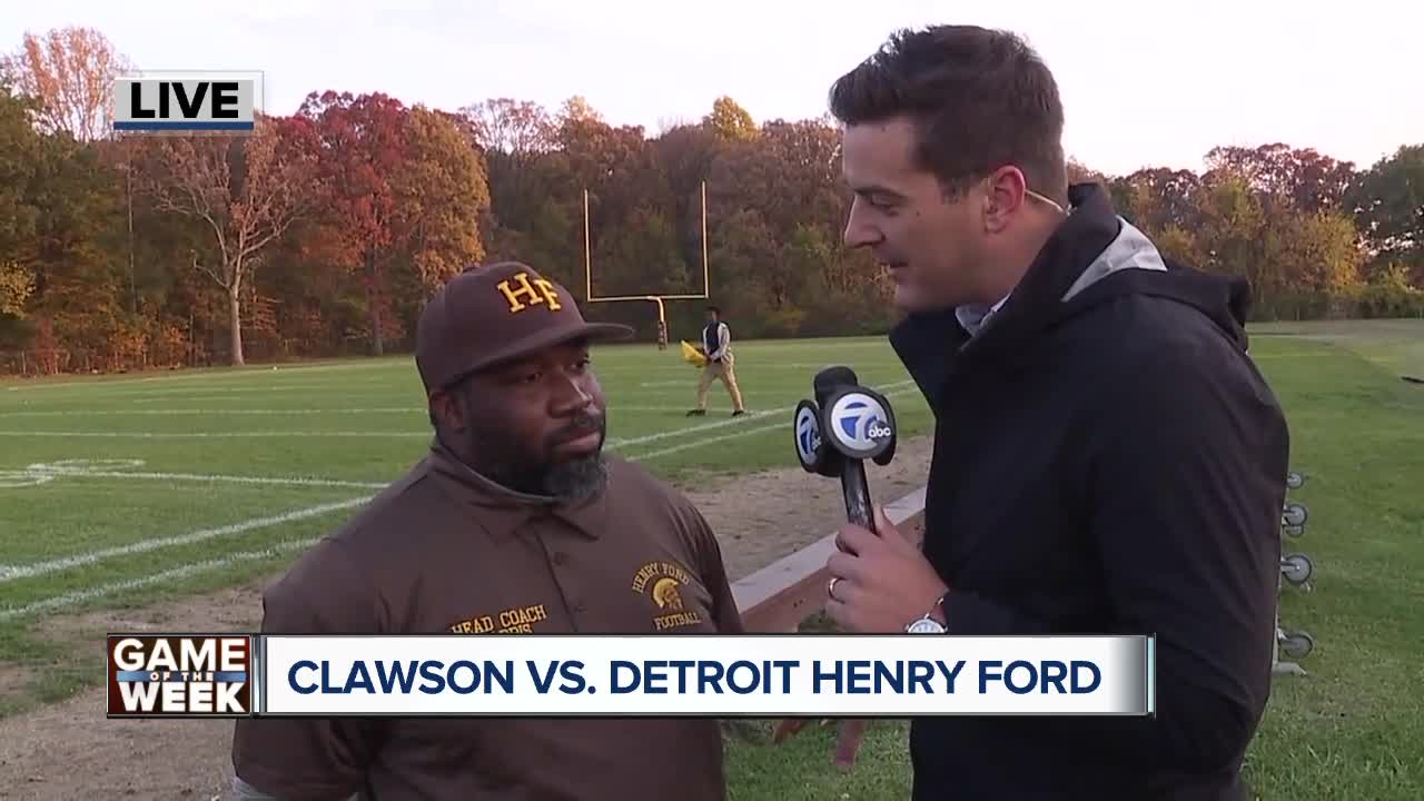 Detroit Henry Ford hosts our WXYZ Game of the Week