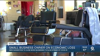 G's Barber Shop closes it's doors following Mayor Romero's recommendation