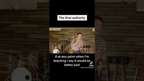 What’s your final authority? #shorts #short #christian