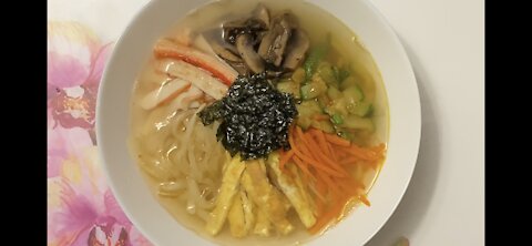 Korean noodle (Janchi guksu)