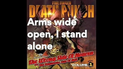 Five Finger Death Punch - Wrong Side Of Heaven (Lyrics)