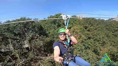 My first experience in Zipline in Chandragiri hills.