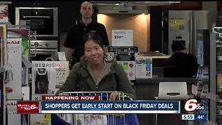 Shoppers get early start on Black Friday deals