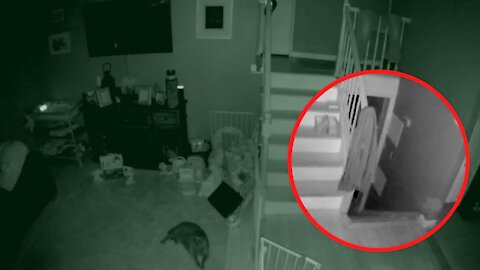 Real Ghost Captured on CCTV