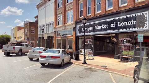 Whatchamacallit tour of the Lenoir, NC, town center - Small Towns & Cities Series