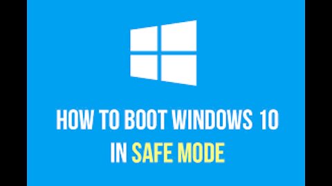 🔴How to log into Safe Mode in Windows