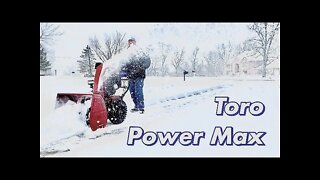 Toro Power Max HD Two-Stage Snow Blower Review