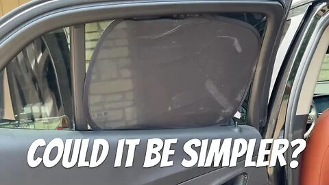 The Easiest Car Window Sunshades