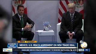 Mexico, U.S. reach agreement on new trade deal