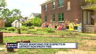 A Detroit non-profit's house set on fire, police suspect arson