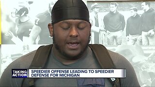 Speedier offense leading to speedier defense for Michigan
