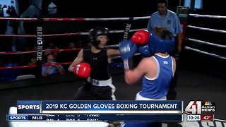 Golden Gloves boxing tourney underway