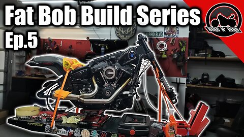 Powdercoat Prep Round 1 - Fat Bob Build Series Ep.5