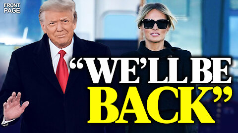 Trump departs: “We’ll see each other again”; New Order to prevent officials from having final say