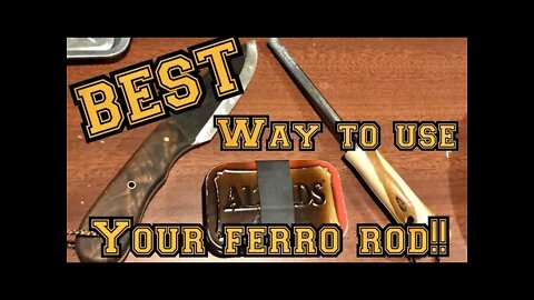 Coolest Way To Use Your Ferro Rod