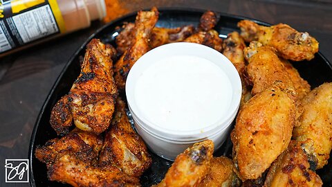 The Secret Behind CRISPY Air Fryer Chicken Wings!