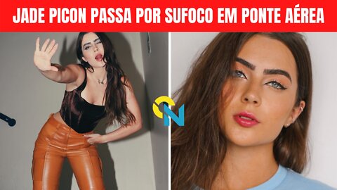 Jade Picon passa por sufoco em ponte aérea, entenda!