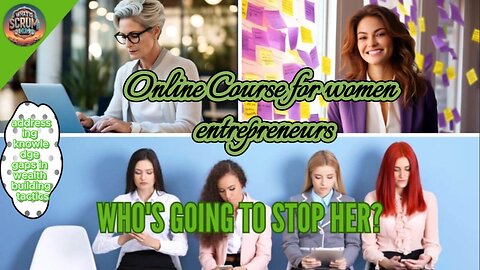 Online Course for women entrepreneurs.....