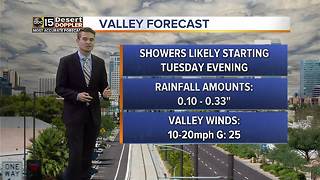 More rain and snow heading for the Valley