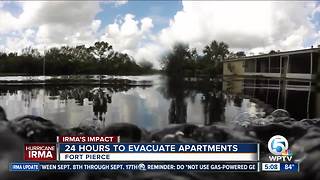 Flooded streets keep families from homes