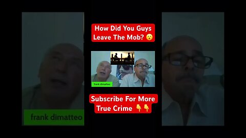 Frank DiMatteo- On How He Left The Mafia! 😨 #joeygallo #colombo #mobster #crime