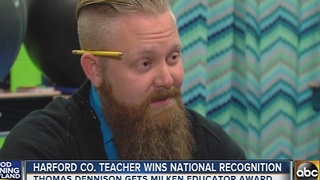 Harford County teacher wins Milken Educator award