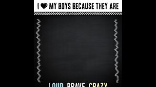 I love my boys because [GMG Originals]