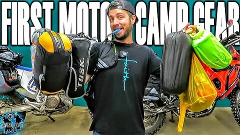 My Beginner Dual Sport Moto Camp Gear Overview & Tips!