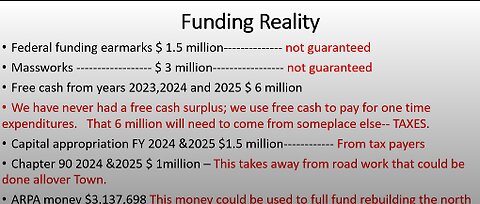 Billerica Town Center Project PT II/Town Meeting: Spending Manipulation for Wants Not Needs