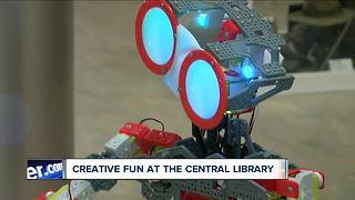 Creative fun with high-tech tools at the Library