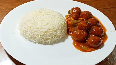 Restaurant Style Chinese Chicken Meatballs In Hot And Saur Sauce By Cooking With Fasiha Rizwan