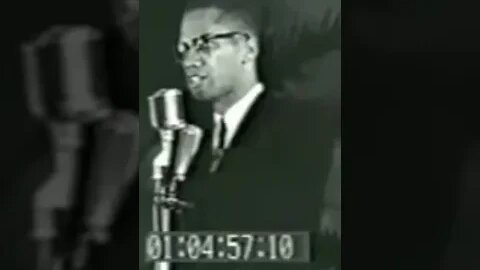 Malcolm X Plymouth Rock Speech #shorts