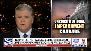 Hannity: 'Irrational psychotic rage' driving impeachment push