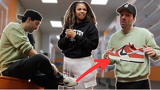 Stealing Jordan 1 OG Then Re-Appearing With a Different Shoes Twin Prank!