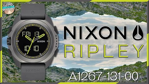 Such A Cool Looking Watch! | Nixon Ripley 100m Ana-Digi Quartz A1267-131-00 Unbox & Review
