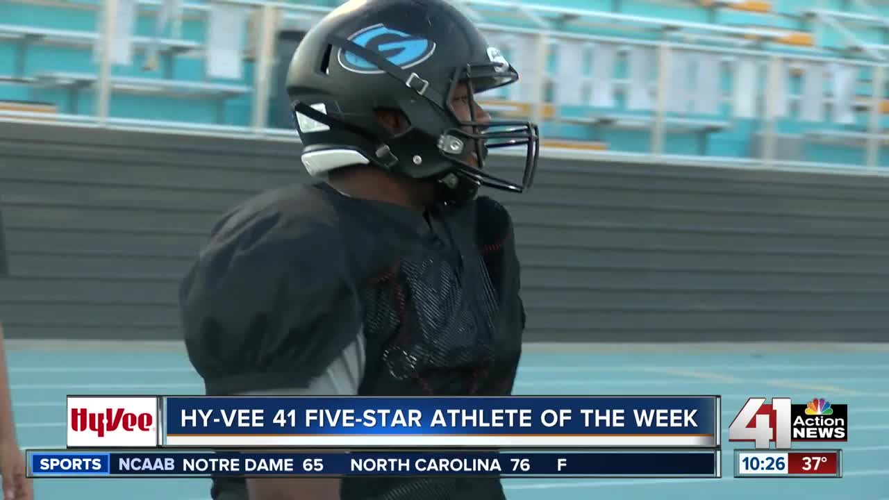 Hy-Vee Athlete of the Week: Justin Akinmoladun