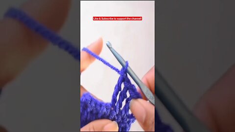 This Crochet Stitch Will Keep You Cool For the Summer 😎🌞🧶(trc) #crochettutorial #shorts
