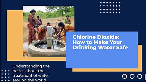 Chlorine Dioxide: How to Make Your Drinking Water Safe