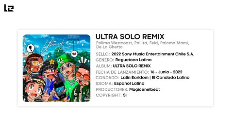 Polima Westcoast, Pailita, Feid, Paloma Mami, De La Ghetto - ULTRA SOLO REMIX (4K) | HQ Audio