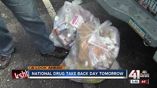 National Drug Take Back Day is tomorrow