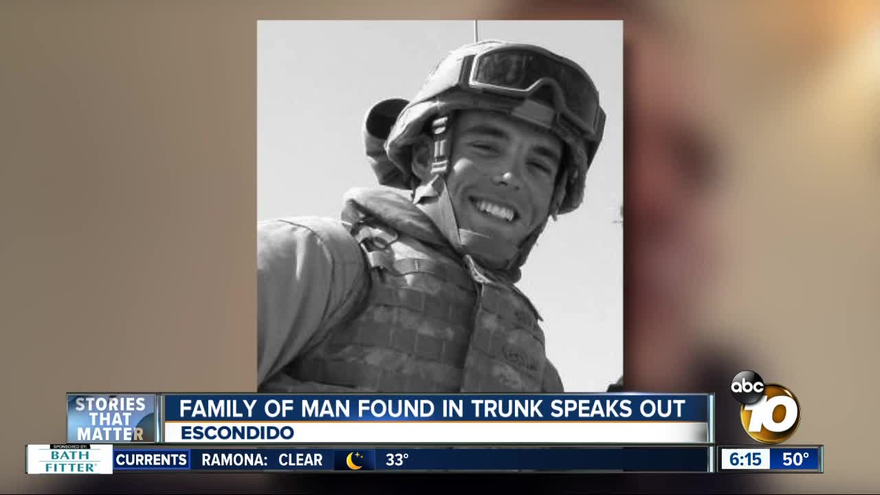 Family shares story of Escondido military vet found dead in OC