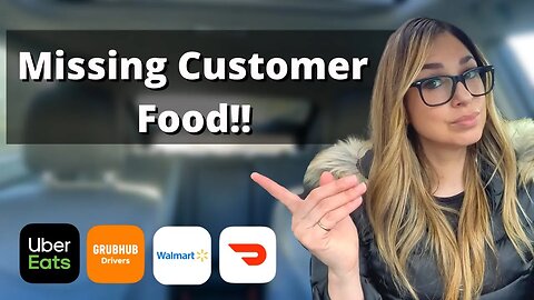 Missing Customer Food!! | DoorDash, Uber Eats, GrubHub, Walmart Spark Driver Ride Along